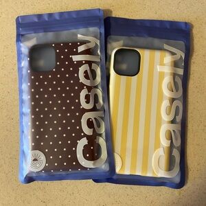 Lot of 2- NEW IN PACKAGE- Casely IPhone 11 Pro Max Phone Cases